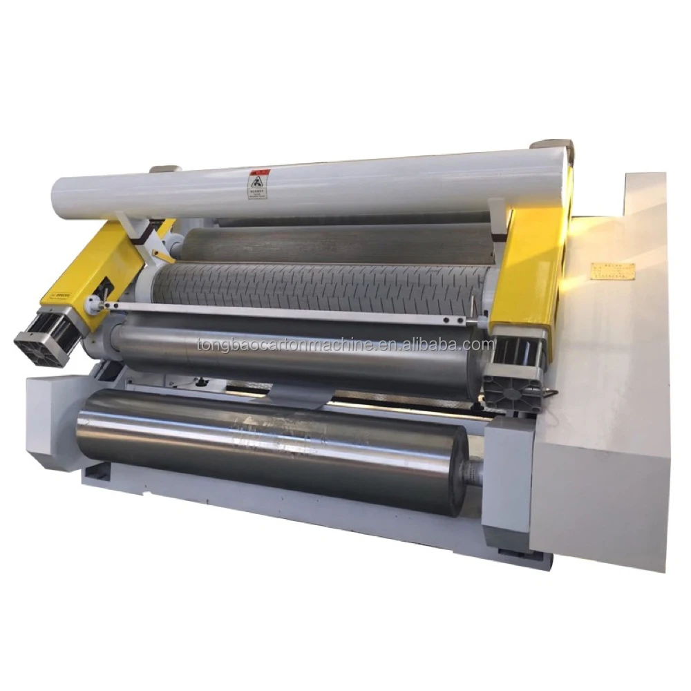 SF Manufacture Single Facer E Flute Corrugation Corrugated Cardboard Maker Machine Price