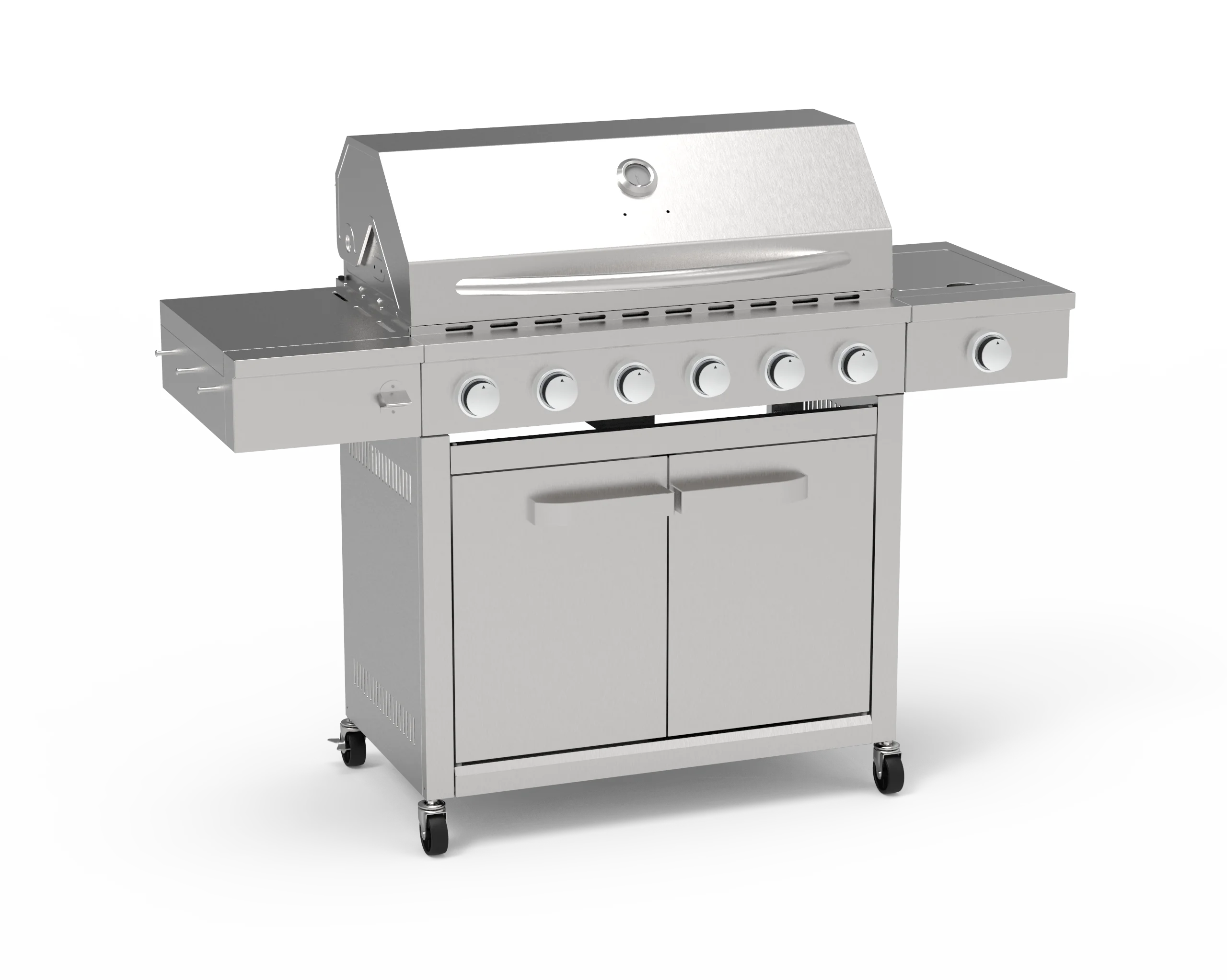 wholesale professional kebab black butane commercial outdoor barbecue bbq gas grill 7 burner