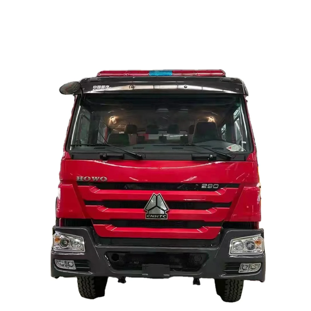 Новый спасательный пожарный автомобиль Howo Light Water And Foam 4x2 5000