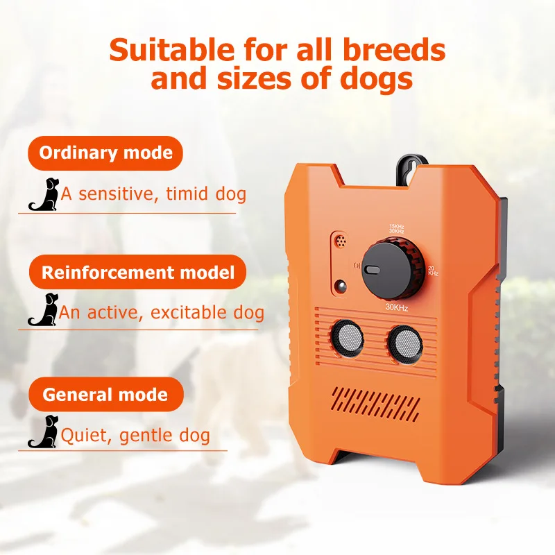 New Design Intelligent Ultrasonic Digital Dog Barking Control Devices Bark Dog Anti Barking Device for Dogs