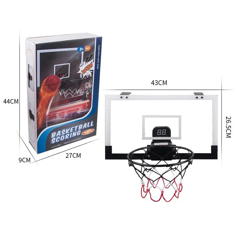 Kids Sport toys indoor Scoring Handing Basketball Board Wall Mounted Basketball Hoop Automatic scoring basketball board