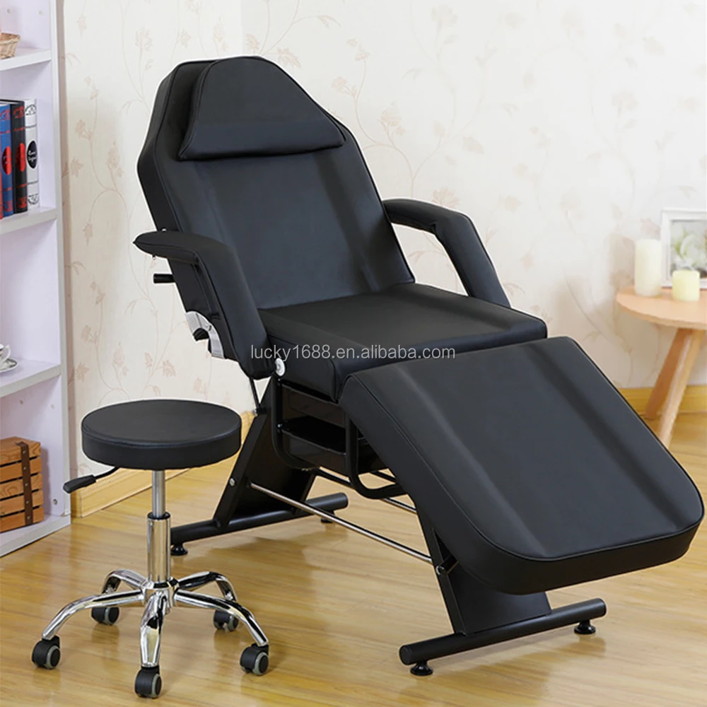Popular manufacturer adjustable facial spa massage table eyelash bed beauty salon