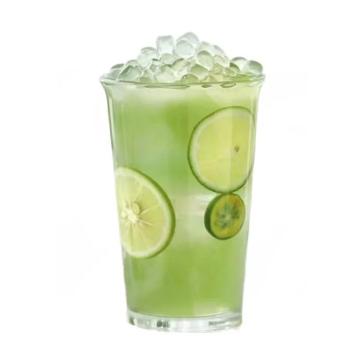 IKG Healthy Shaved Ice Milk Tea Agar Poping Boba Bubble Tea Supply For Canned Drinks Ingredients