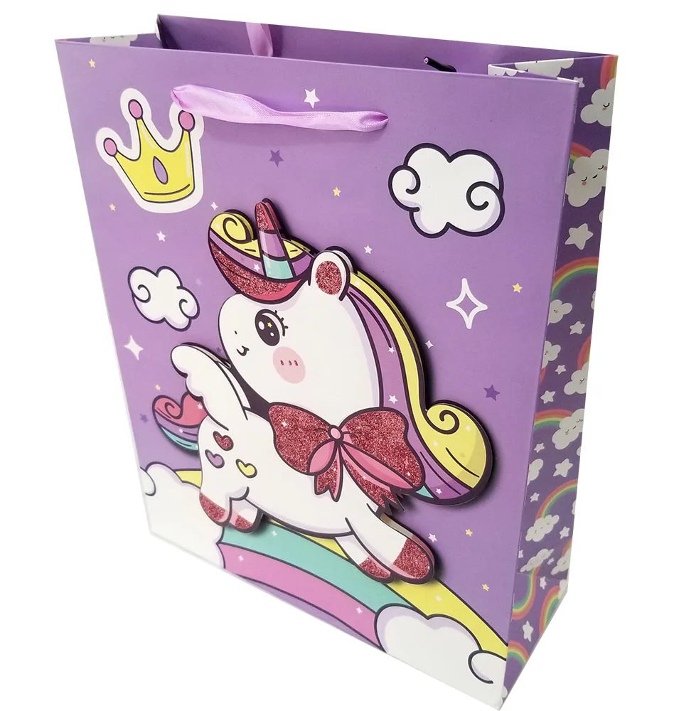 creative lovely kids birthday shopper gift paper bag