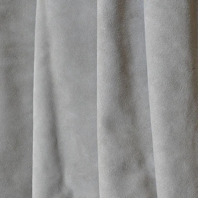 Высококачественная замша из натуральной коровьей спилковой кожи серого цвета GOTAN для обуви, сумок, сапог