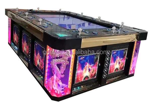Factory Price Golden Dragon Machine Coin Pusher Water Dragon Fish Software