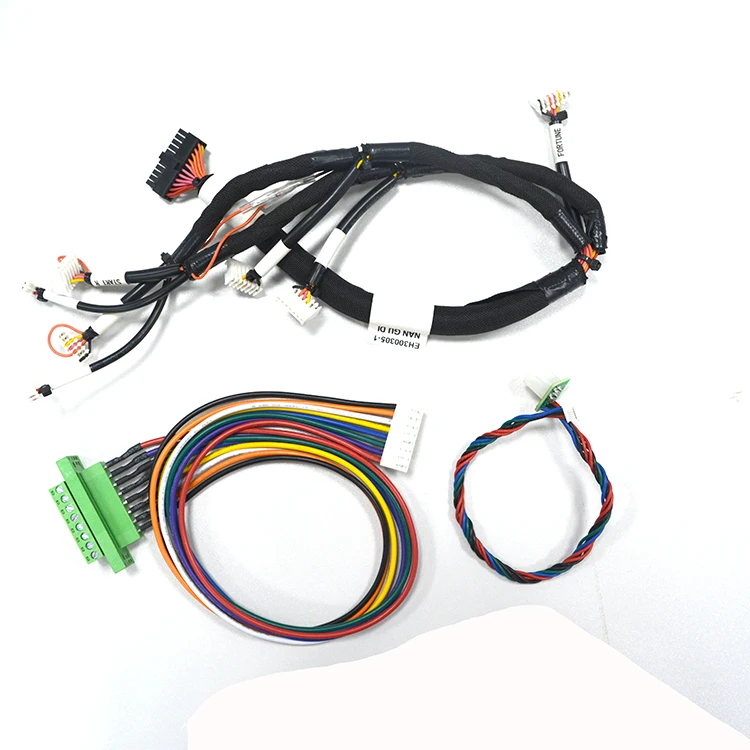 OEM factory all kinds of cable harness manufacturer with molex , jst , amp , te connector