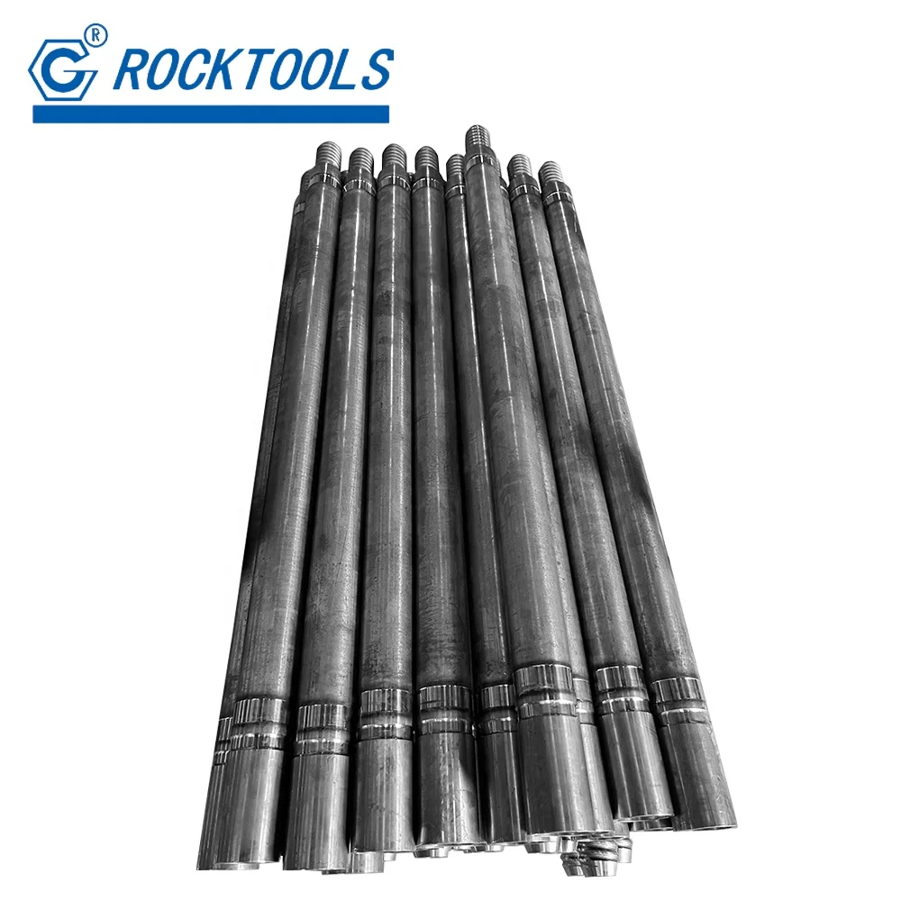 Factory Direct Sale ST68 Thread Long Hole Rock Blasting Drill Pipe Steel Rod for Tube Drilling