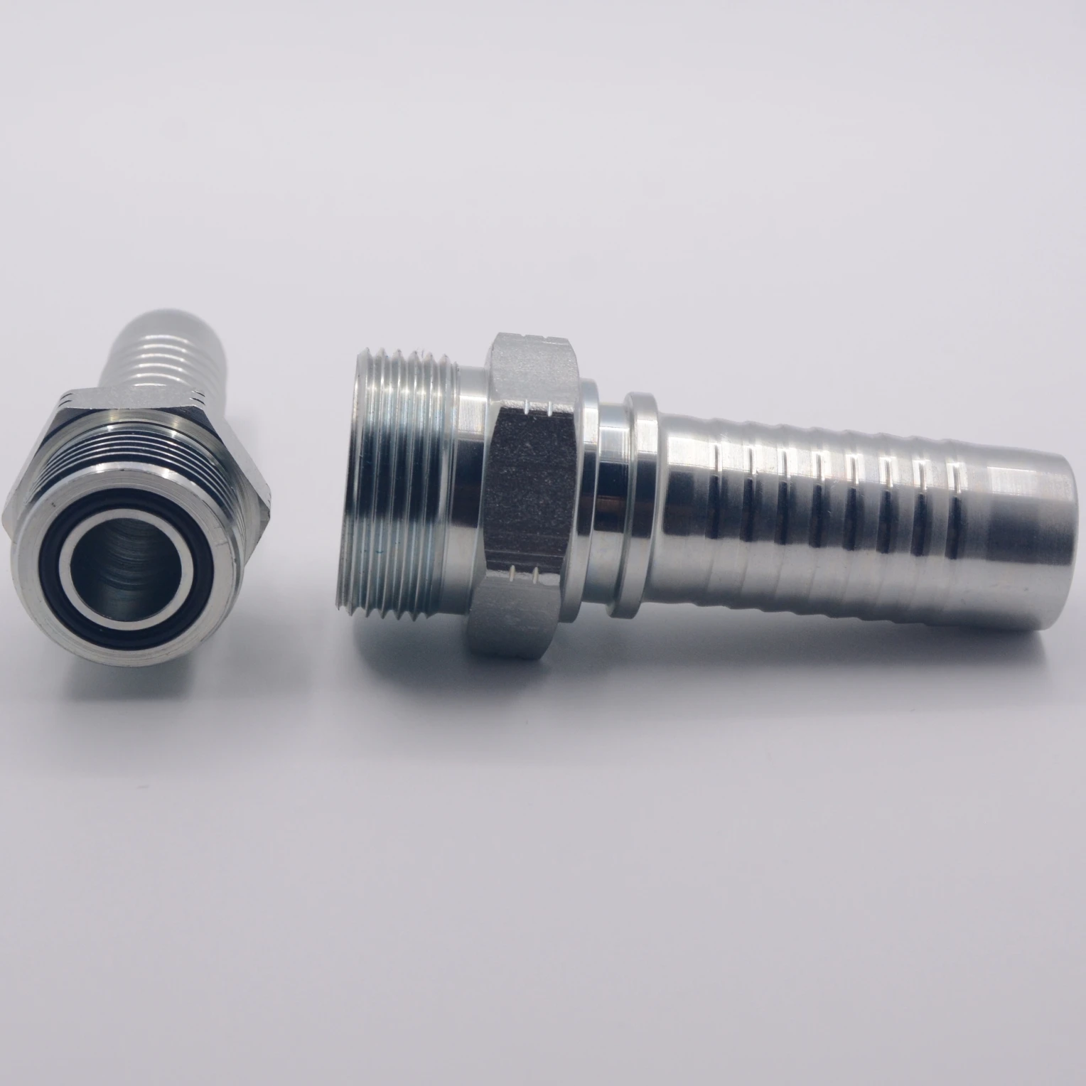 direct selling  latest technology carbon/stainless  orfs male zinc plated various styles hydraulic hose pipe fittings