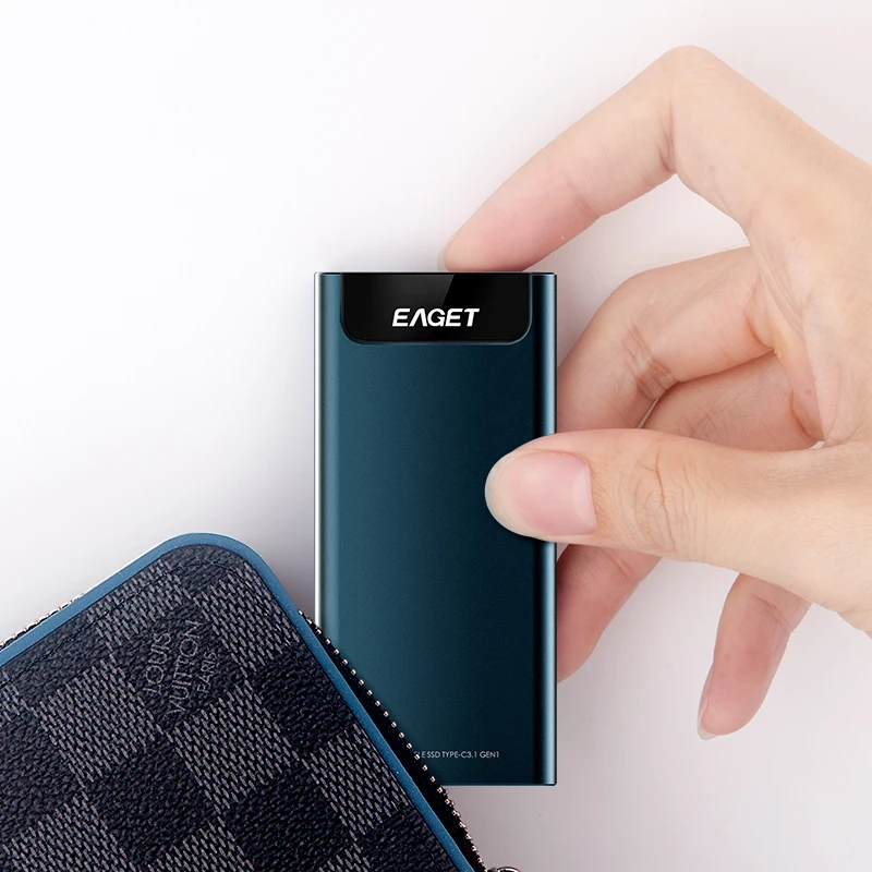 Внешний жесткий диск EAGET M2 TYPE C USB 3 1 портативный PSSD мобильный твердотельный накопитель 128 ГБ-1
