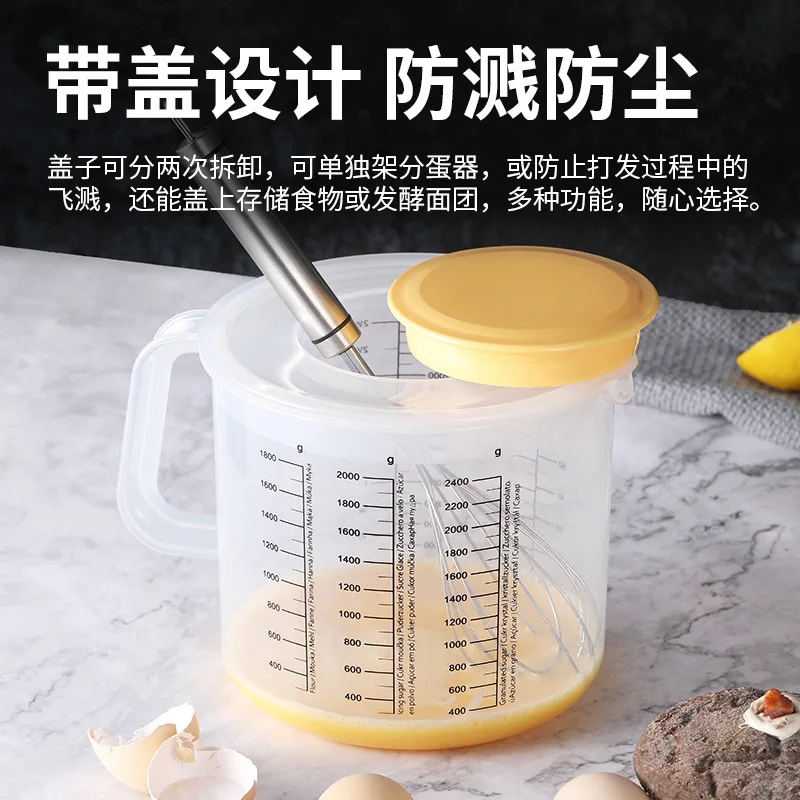 Brand new PP plastic measuring cup with precision scale 50ml 100ml 250ml 500ml 1000