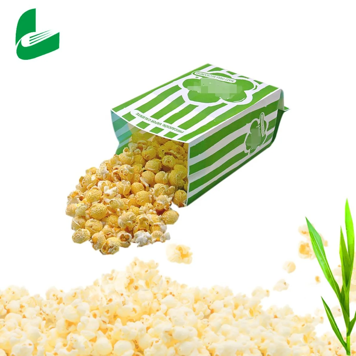 Jinan Huafeng printing waterproof and greaseproof biodegradable kraft paper bags for microwave popcorn packing bags