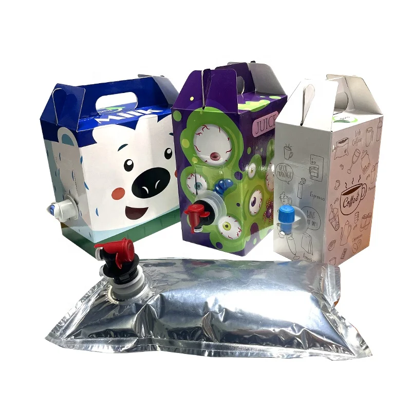 5L 10L 20L 22L 25L bag in box olive oil aseptic brick carton packing for Beverage Coffee Wine Cola Oil Milk Water Liquid