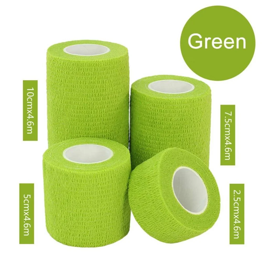 Colorful Sport Self Adhesive Elastic Bandage latex free Wrap Tape Elastoplast For Knee Support Pads Finger Ankle Palm Shoulder