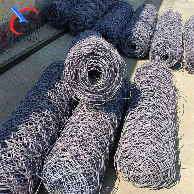 Best quality wire mesh manufacturer  Galvanized gabion fence roll on sale