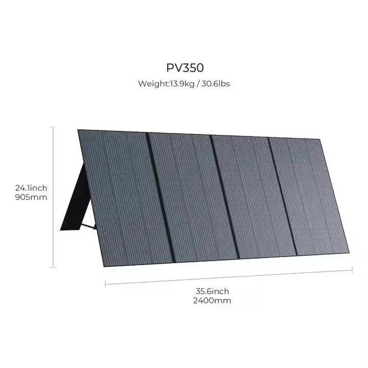 BLUETTI PV350 Ip65 Складная Гибкая солнечная панель 350 Вт портативная зарядное устройство для Jackery/Bluetti/Ecoflow