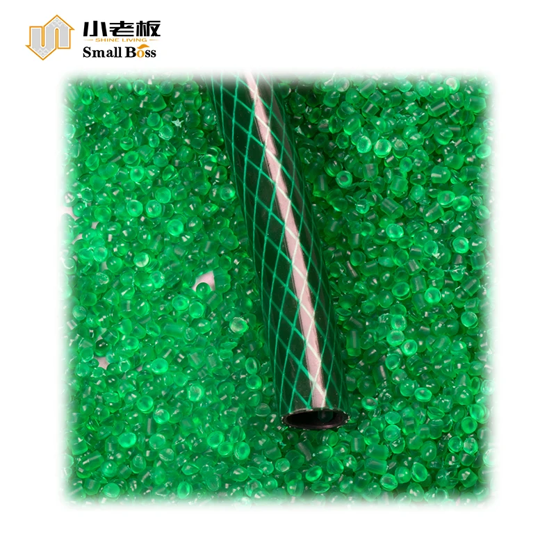 Sample No Smell High Quality Raw Material Flexible Tubes PVC soft crystal granules PVC pellets PVC Granules Compound