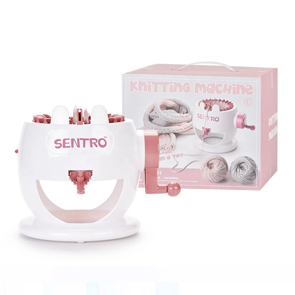 
Educational Pretend Play DIY Sock Rabbit Scarf Knit Machine Wool Craft Machine Toy 