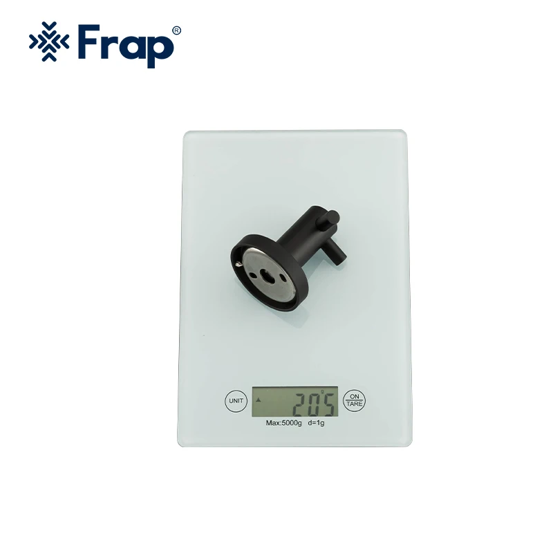 Frap Household self adhesive metal hooks wall mount Stainless Steel robe hook for Bathroom F30205-2