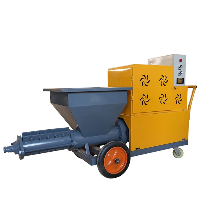 concrete sprayer machine sand mortar spray cement plaster spraying machines