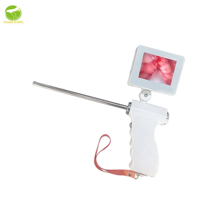 Digital Ai Gun Endoscope Artificial Insemination Gun for Cattle Dog Cow Horse Sheep With Camera