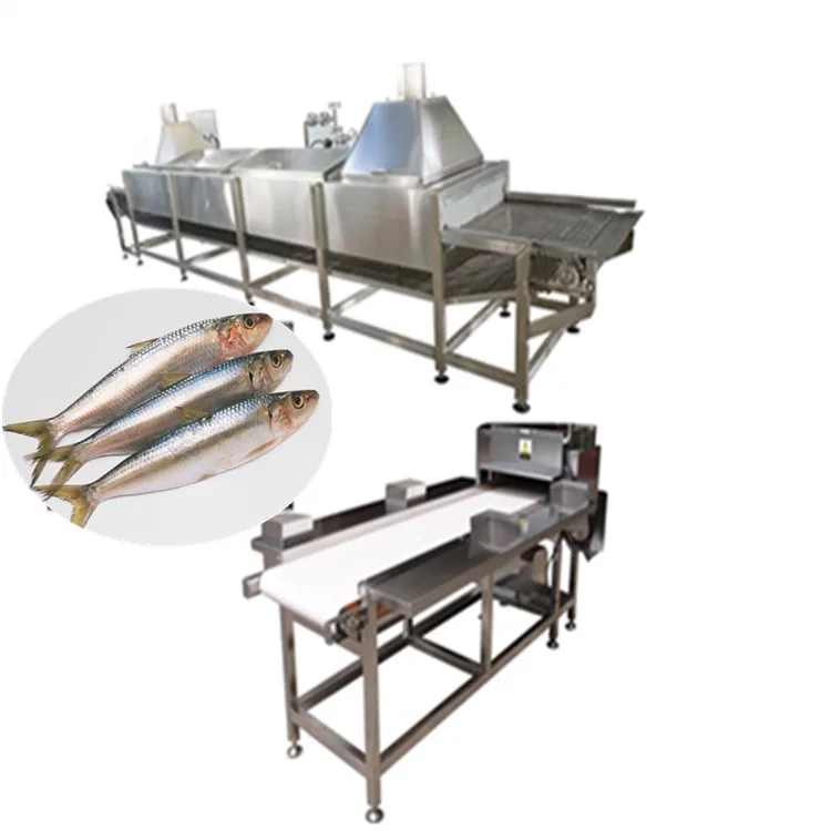 small scale canned mackerel processing machine