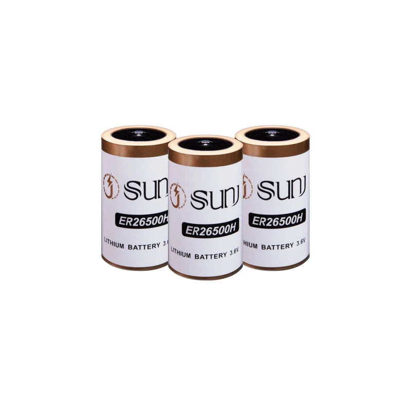 Large capacity high energy density primary lithium battery 3.6V Smoke alarm device er26500h lithium ion battery
