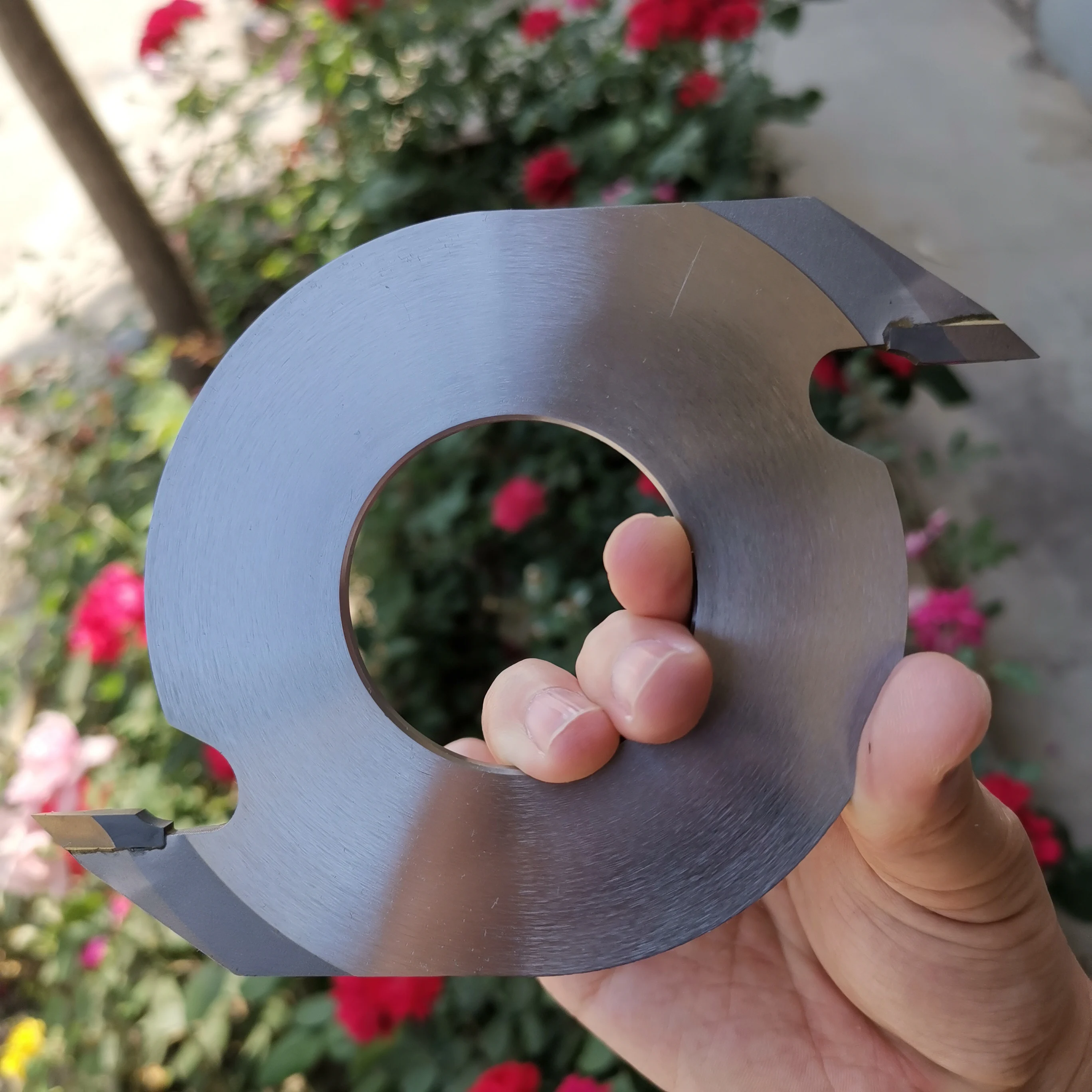 Wear resisting sharp woodworking grooving blade finger joint cutter for spindle moulder