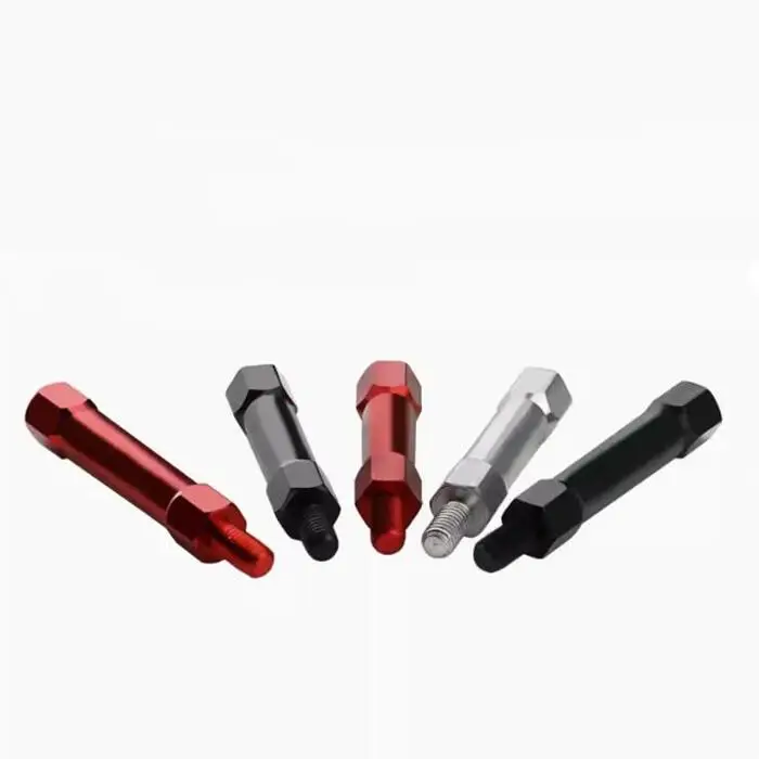 M3x10/12/15/20/25/30/35/37/40/45/50+6mm Colorful MaleTo Female double hex head  Anodized Aluminum  Standoff Spacer in drones