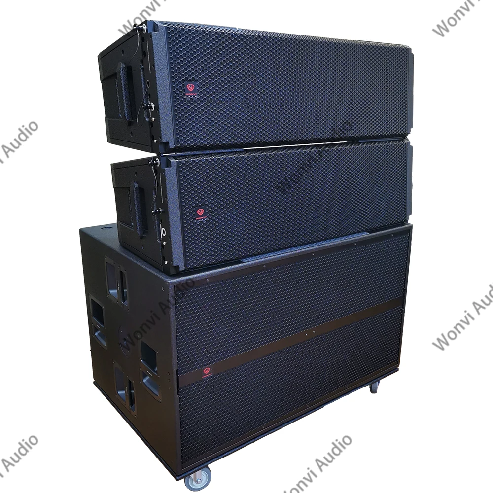 HDL 50-A 4K двойная 12-дюймовая активная линейная массив Профессиональная звуковая система