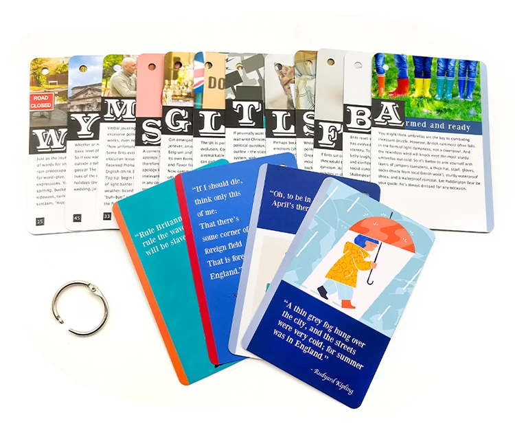Manufacturers Custom Kid Create Playing Card  Matching Flash Card