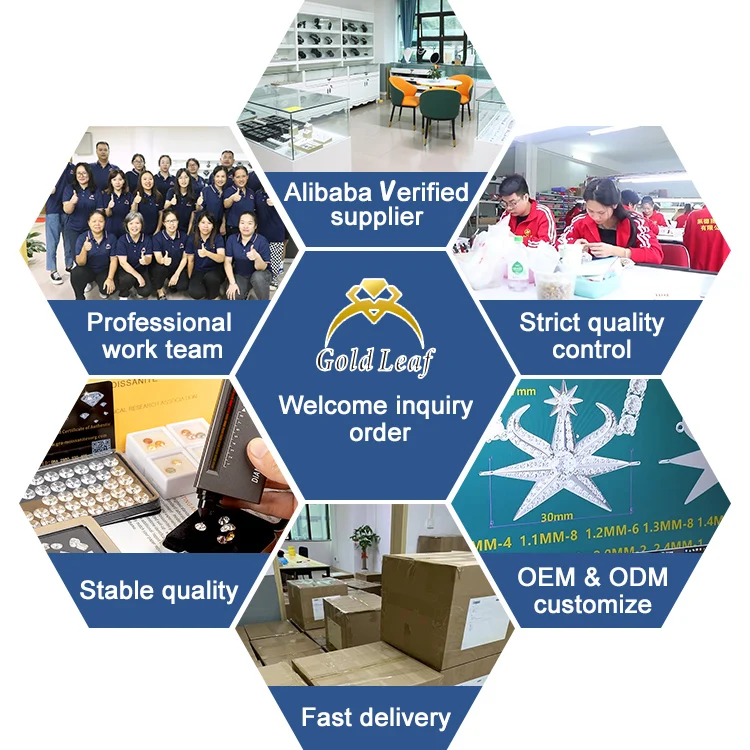 Goldleaf gems Cushion cut loose moissanite stones VVS1 DEF color moissanite GRA Certificate pass diamond tester