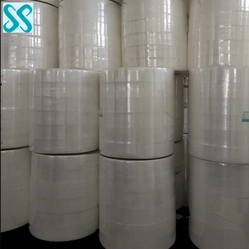 [Free samples] Very soft Nonwoven spunlace fabric 50%viscose 50%polyester for wet wipes material