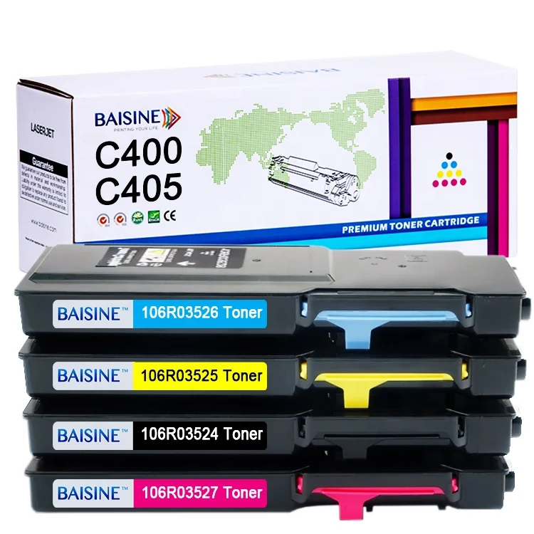Картридж с тонером совместимый Xerox VersaLink C400 картридж 106R03526 106R03527 106R03525 106R03524