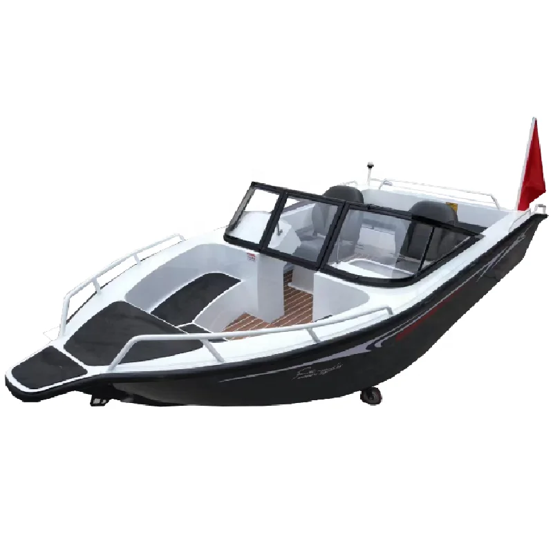 Летняя новая модная рыболовная яхта доступная алюминиевая скоростная лодка для отдыха 16 футов дешевая яхта для продажи