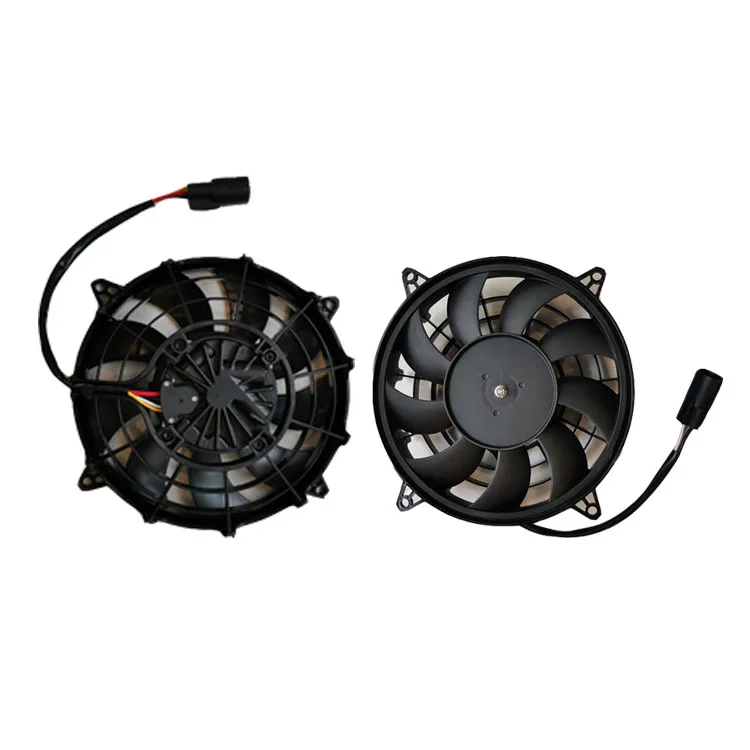 280mm IP68 24v DC radiator fan motor cooling fan mini fan condenser for bus