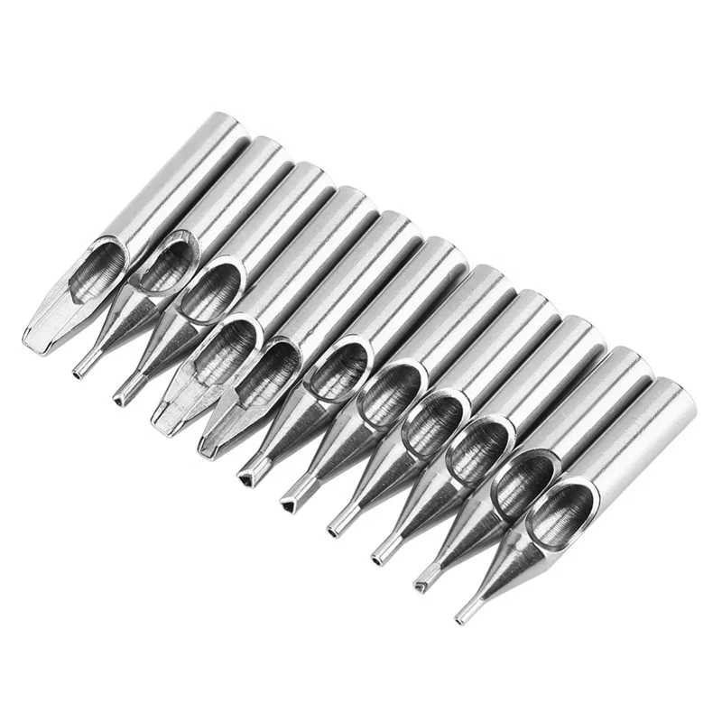 
Various Styles Professional 304 Stainless Steel Tattoo Tips Kit Tattoo Needles Accessories Tattoo Tip 