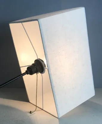 Пользовательский льняной абажур для отеля настольная лампа Напольная Лампа ткань