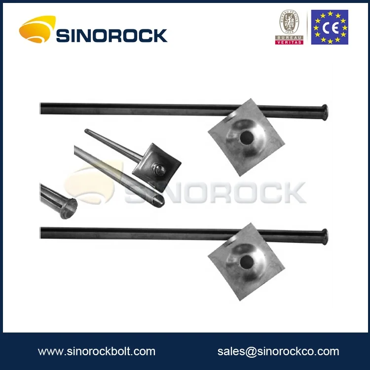Hollow Anchor Bar Friction Rock Bolts Full Threaded Steel Self Drilling Rock Bolt