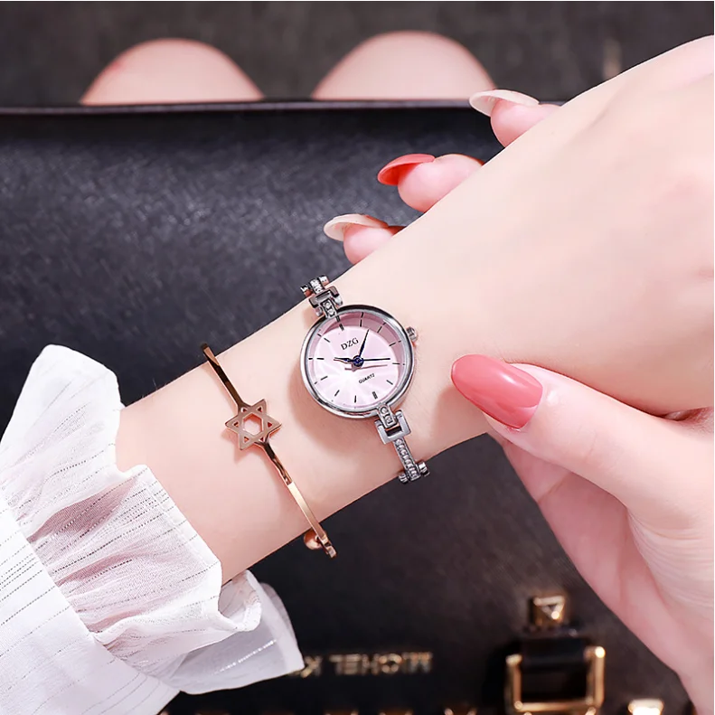 2019 Women Metal Wristwatch Bracelet Quartz watch  Ladies Watches Clock Female Fashion Watches