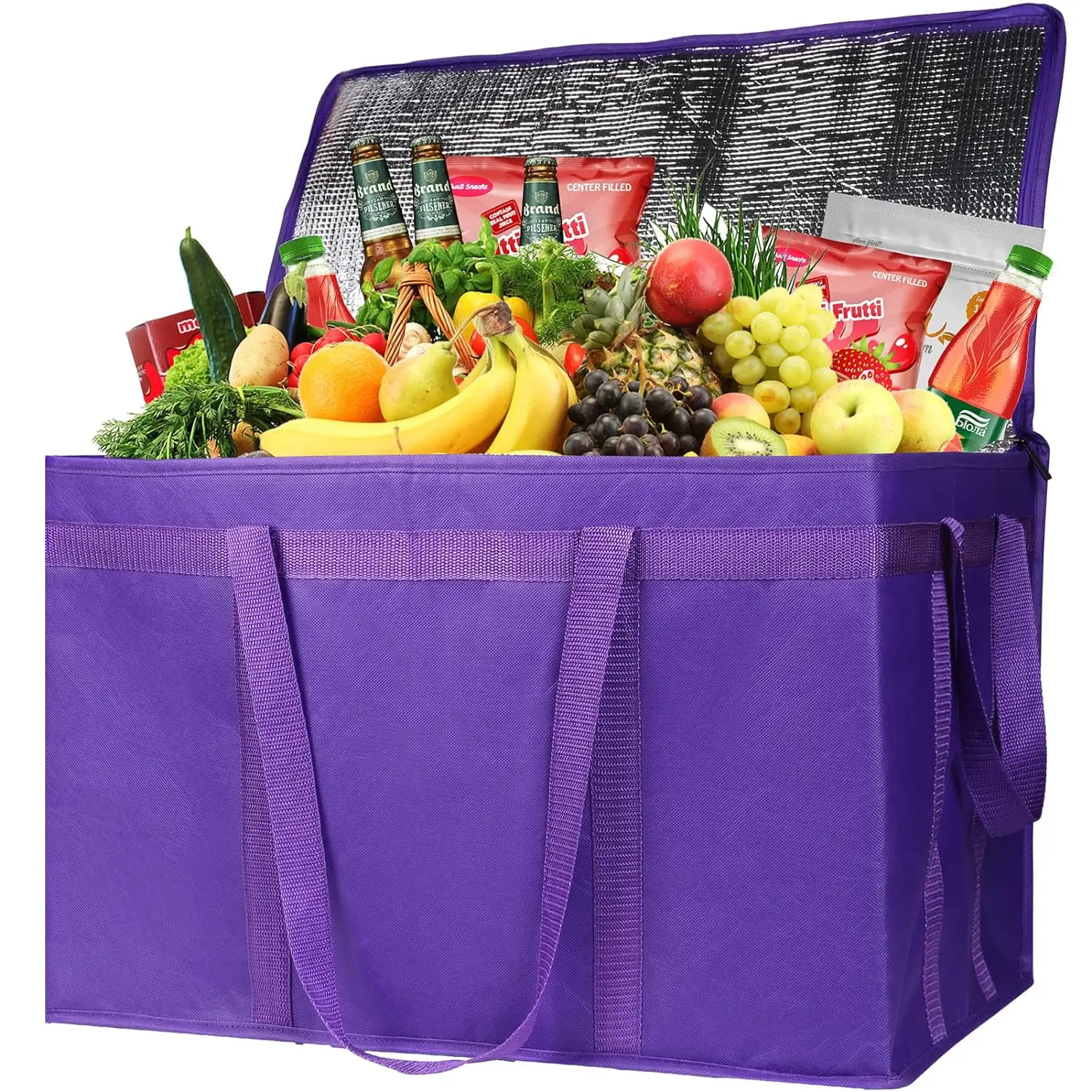 35l heavy commercial duty small thermo disposable large insulated hot and cool frozen food panda delivery bag for food delivery