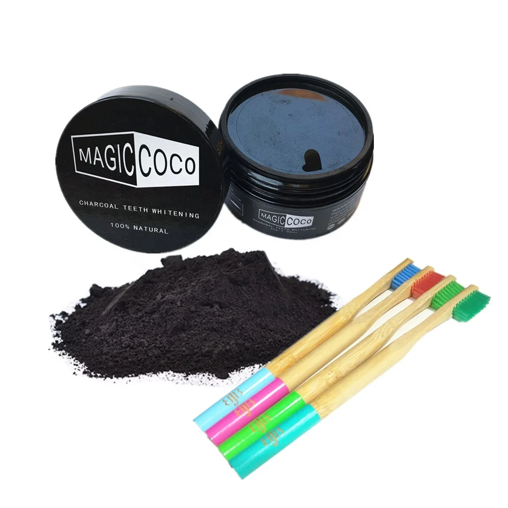 MSDS Approved Teeth Whitening Tooth Polishing Cleaning Powder/  Dental Care Oral Hygiene Teeth Whitening Charcoal Powder