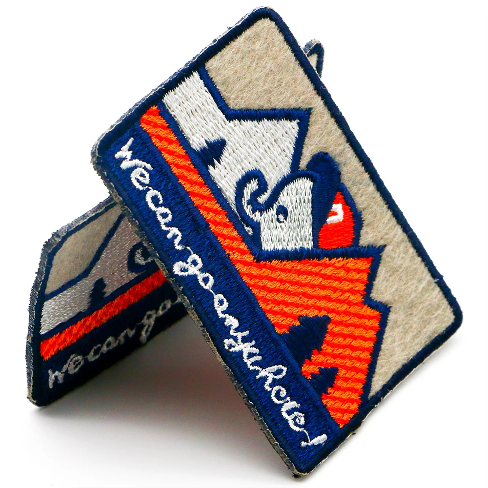 Patches Custom Nurse Aircraft Outdoor Figures Shoulder Computer Sunflower Logo Labels Mushroom Small Embroidery Patches