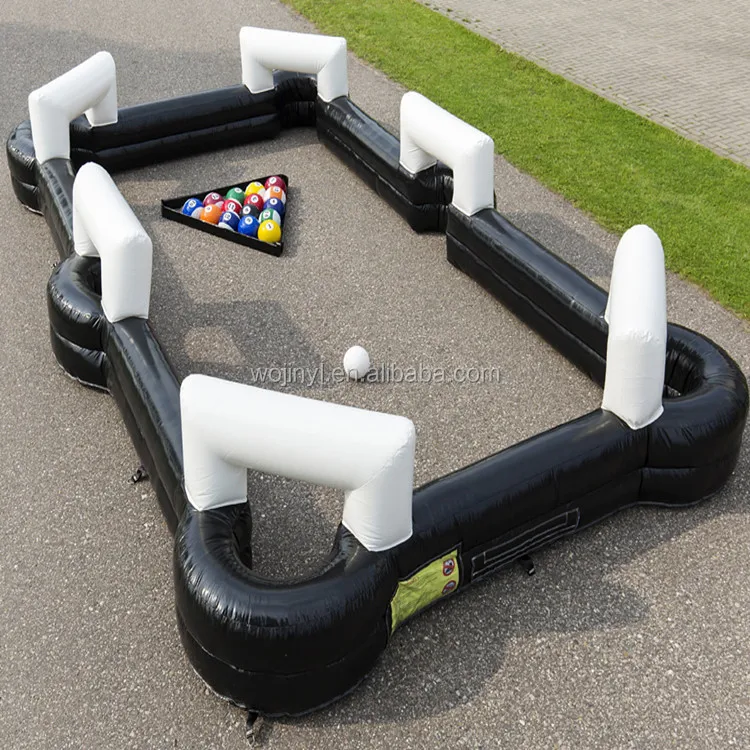 Outdoor inflatable billiards games team building game for school or company team building