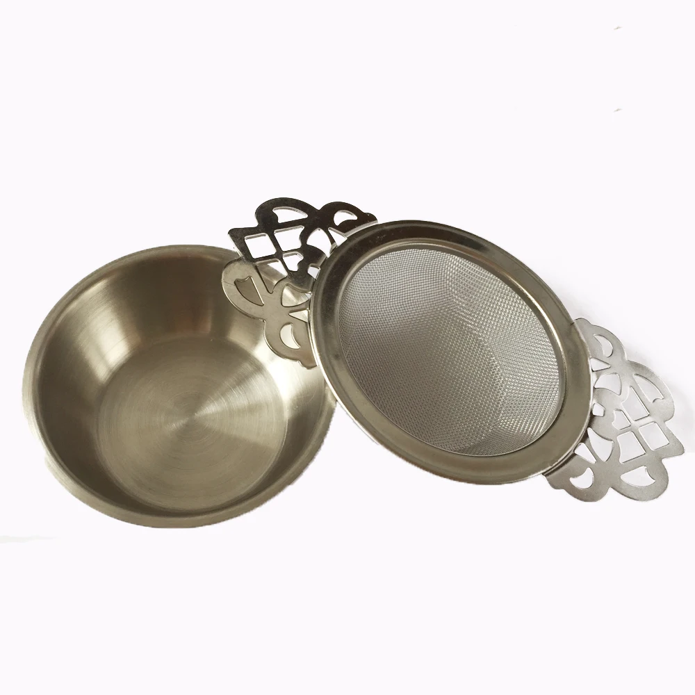 Mesh Tea Infuser Stainless Steel Loose Leaf Tea Filter with Double Winged Handles
