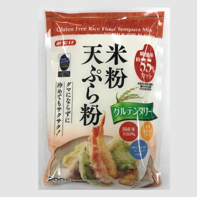 200G Bag Storage Non-Gluten Thin Healthy Tempura Mix Powder Shrimp White Rice Flour