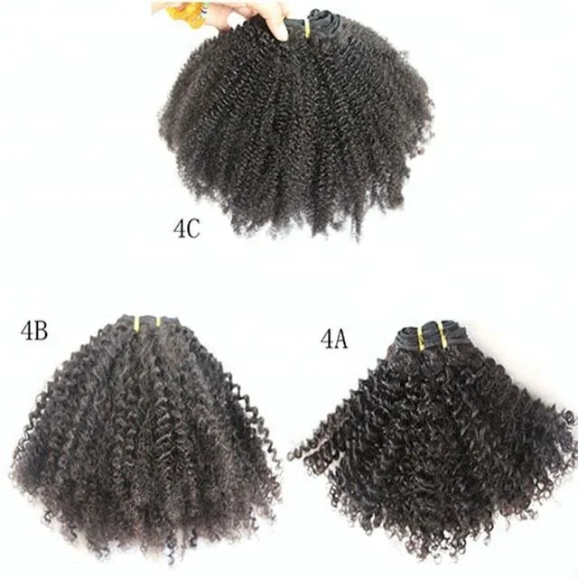 factory wholesale 10a virgin afro kinky Hair Extension/Hair Weave For black women and african american