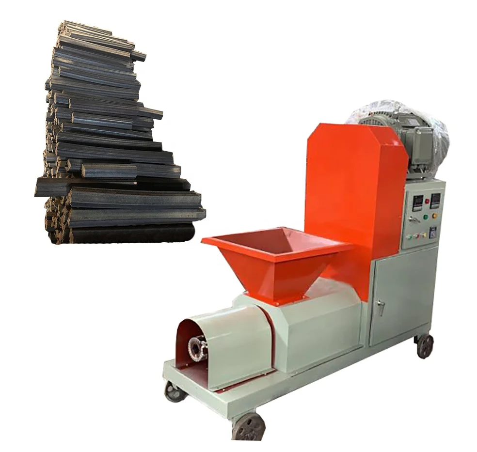 Compress Wood Log Palm Frond Briquette Machine Round Sticks Machine