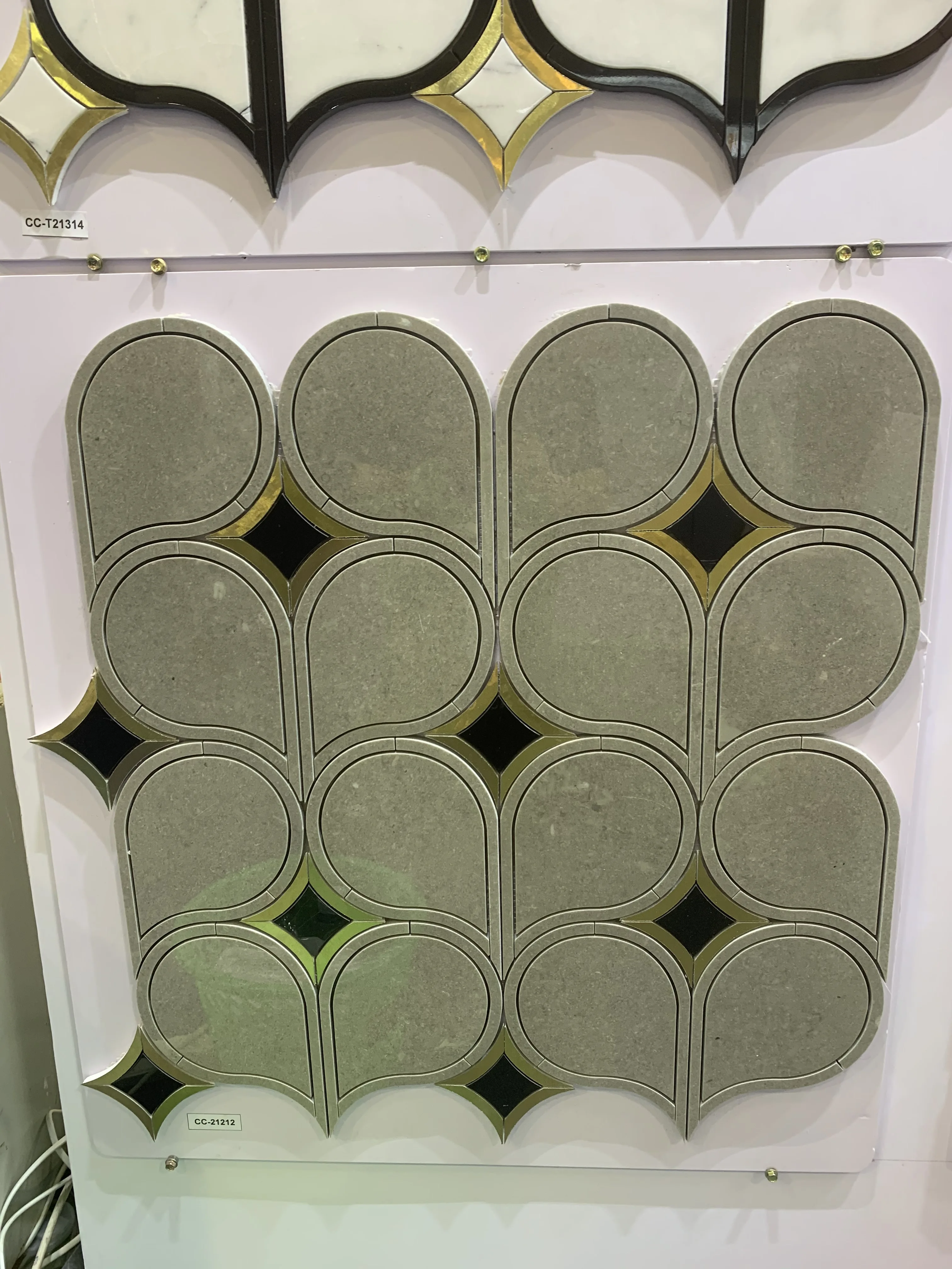 Плитка для бассейна керамическая мозаика внутреннего наружного дизайна мраморный водоструйный медальон