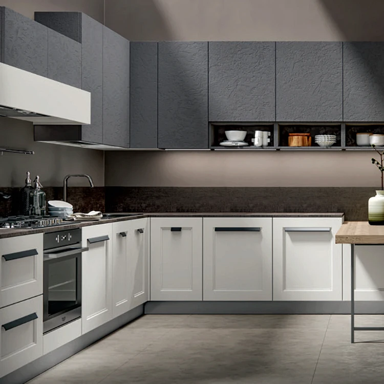 
China manufacturer wholesale custom made home furniture know down luxury design modular modern kitchen cabinets 